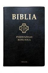 Biblia pierwszego Kościoła czarna