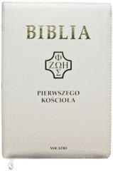 Biblia pierwszego Kościoła z paginat. suwak biała