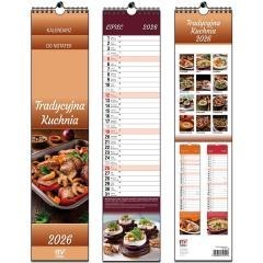 Kalendarz 2026 paskowy 13 planszowy Kuchnia