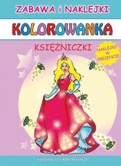 Kolorowanka. Księżniczki z naklejkami