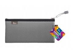 Koperta DL z suwakiem metalowym czarna