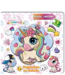 Moje Jednorożce. Książka z puzzlami