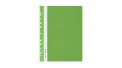 Skoroszyt twardy zawieszany PVC zielony (10szt)