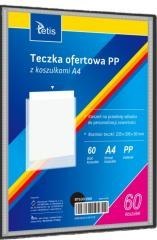 Teczka ofertowa A4 PP + 60 koszulek czarna