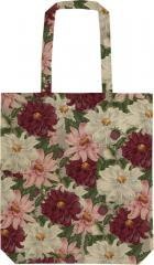 Torba bawełniana STBAG 82 Fioletowe dalie Szoperka