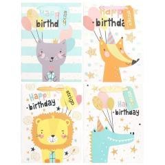 Torba prezentowa Party 18x23x10cm mix STRIGO