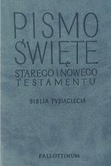 Biblia Tysiąclecia - oazowa, ekoskóra