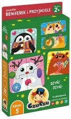 CzuCzu Puzzle Reniferek i przyjaciele dla dzieci