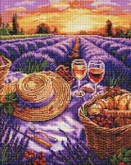 Diamentowa mozaika - Fioletowy horyzont 40x50cm