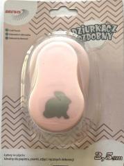 Dziurkacz ozdobny Królik 2.5cm