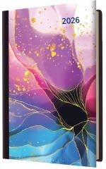 Kalendarz 2026 B6 tygodniowy akwarela