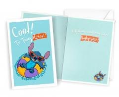 Karnet Urodziny Stitch