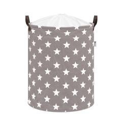 Kosz na zabawki bawełniany gwiazdy XL