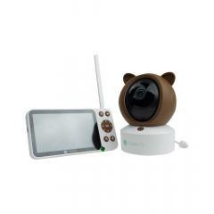 Niania kamera elektroniczna 2w1 Miś brązowy WiFi