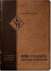 Nowy Testament NPD z paginatorami ciemnobrązowy