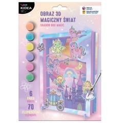 Obraz 3D magiczny świat KIDEA
