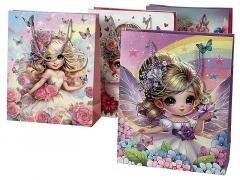 Torebka prezentowa 23x18x10cm MIX