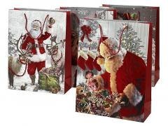 Torebka prezentowa Boże Narodzenei 35x12x9cm MIX