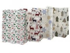 Torebka prezentowa Boże Narodzenie 33x25x12cm MIX