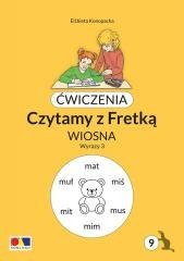 Ćwiczenia. Czytamy z Fretką cz.9 Wiosna. Wyrazy 3