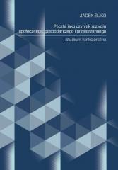 Poczta jako czynnik rozwoju społecznego, gospodarc