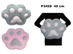 Poduszka łapka 40cm MIX