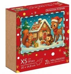 Puzzle drewniane 50 Świąteczni Przyjaciele ALEX