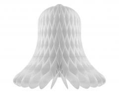 Dekoracja wisząca Dzwonek srebrna 20cm