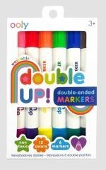 Dwustronne Flamastry Double Up 6 kolorów