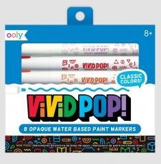 Markery Akrylowe Vivid Pop! Klasyczne Kolory 8szt