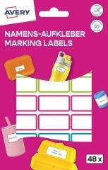 Naklejki do oznaczania - 15x32mm 48 naklejek