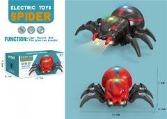 Pająk ze światłem i dźwiękiem