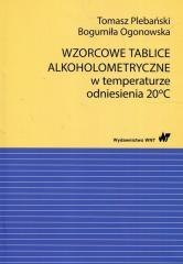 Wzorcowe tablice alkoholometryczne w temp. 20..