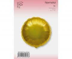 Balon foliowy okrągły złoty 45cm