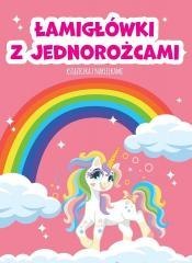 Łamigłówki z jednorożcami.. Książeczka z naklejkam