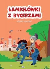 Łamigłówki z rycerzami. Książeczka z naklejkami