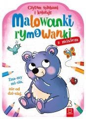 Malowanki rymowanki z misiem. Czytam sylabami...