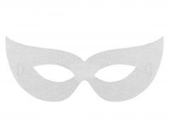 Maseczki papierowe srebrne 4szt