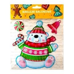 Naklejki balonowe miś