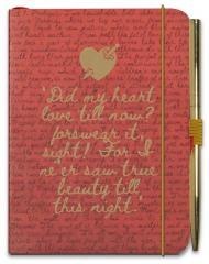 Szekspir Notatnik A6 z długopisem Romeo i Julia