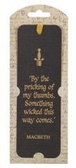 Szekspir Zakładka papierowa - Makbet