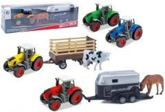 Traktor metal z napędem MIX