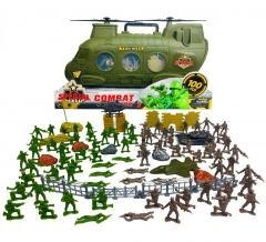 Żołnierzyki w helikopterze