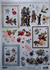 Arkusz do techniki 3D sztancowany 29,7x21cm