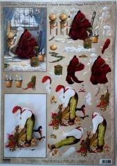 Arkusz do techniki 3D sztancowany 29,7x21cm