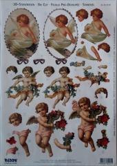 Arkusz do techniki 3D sztancowany 29,7x21cm