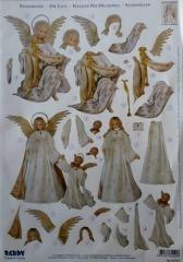 Arkusz do techniki 3D sztancowany 29,7x21cm