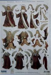 Arkusz do techniki 3D sztancowany 29,7x21cm