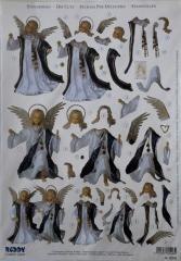 Arkusz do techniki 3D sztancowany 29,7x21cm