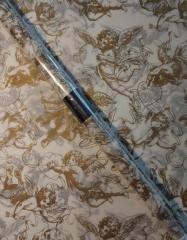 Bibuła satynowan Gold Cherubs 50x76cm